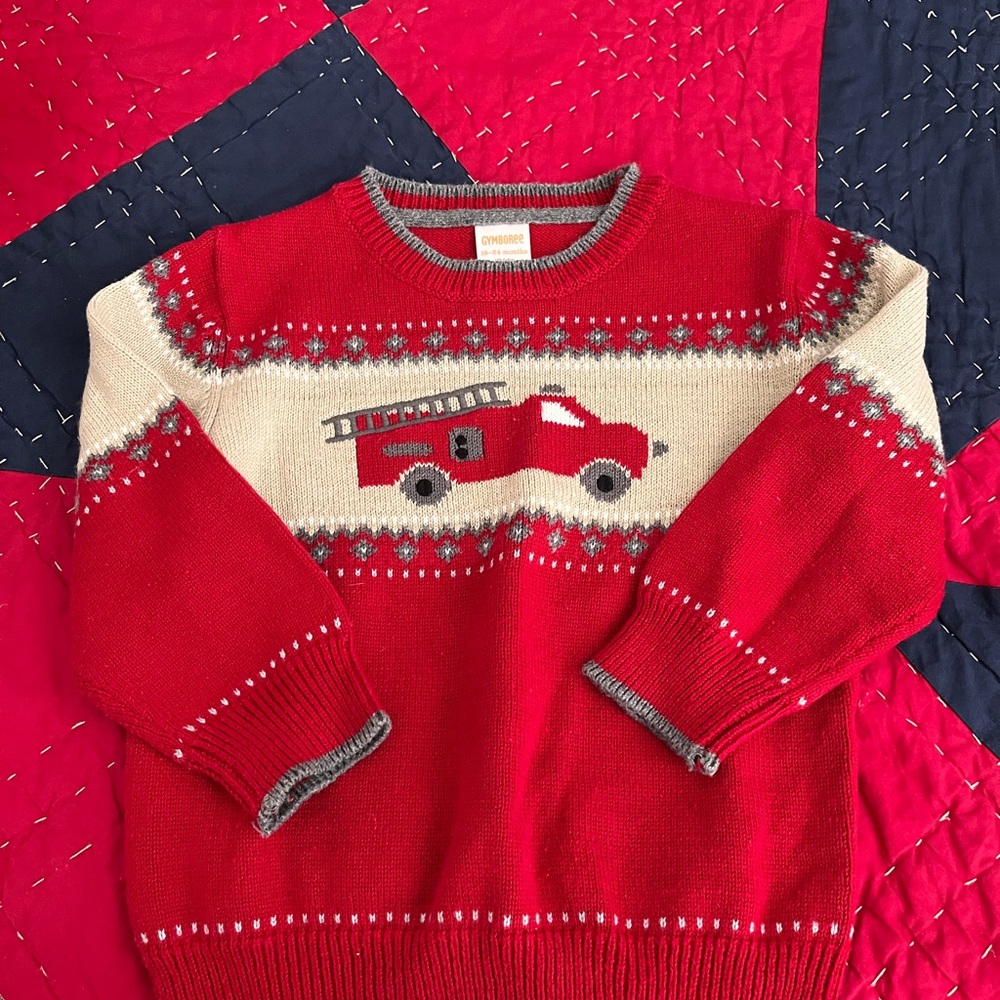Gymboree Boys Christmas Sweater